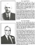Rev. August Rueber served May 1922-Sept., 1945-- Rev. Daryl Schmidt served Mar., 1946-Jan., 1954